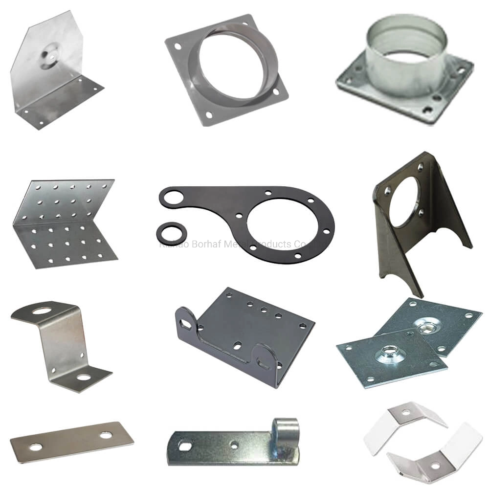 Custom Bending Laser Cutting Welding Assembly Fabrication Stainless Steel Parts Galvanized Sheet Metal Precision Sheet Metal Stamping Parts with High Quality