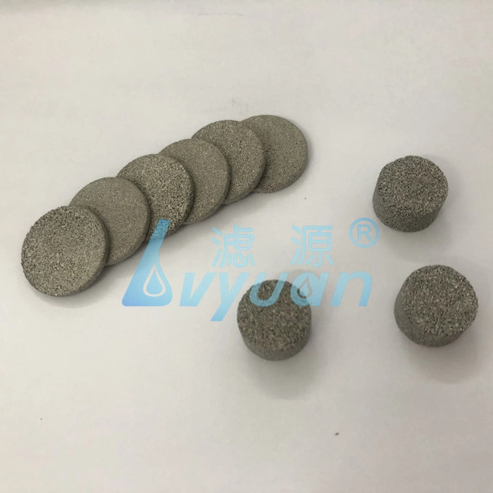 Stainless Steel SS304 316L 25 Micron Sintered Porous Metal Filters for 20 Inch Single Cartridge Filter Housing