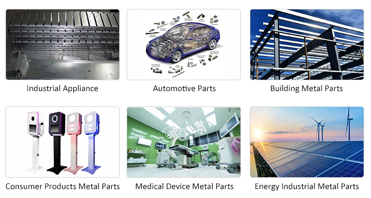 Custom Deep Drawing Parts Sheet Metal Fabrication Stamped Aluminum Stainless Steel Stamping Part