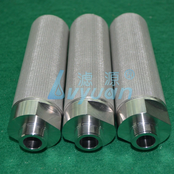 Round &amp; Flat 20 Inch 10 Micron Sintered 304 316L Stainless Steel Mesh Filter for Precision Liquid Filter