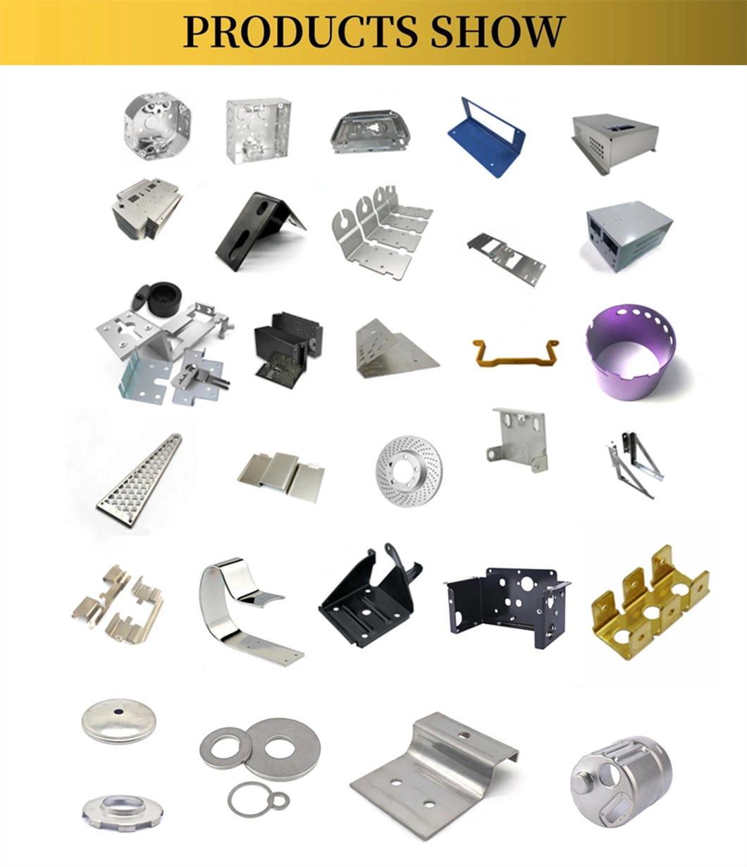 Custom Size Bending Sheet Metal Stamping Parts Manufacturing Sheet Metal Aluminium Enclosure Box