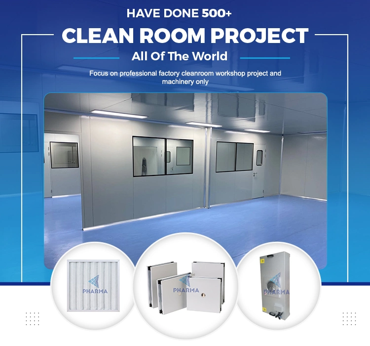 Dust Free Clean Room Sandwich Panel Wall Pharmaceutical Cleanroom Panel Manufacturing