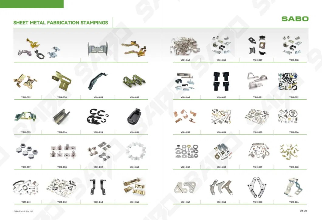 High Quality Precision Small Metal MCB MCCB Accessories Assembly Welding Stamping Parts