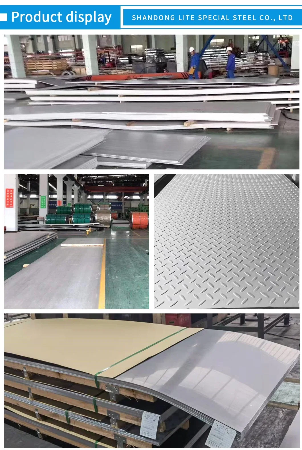 304/316L/310S/316ti/317L/430/410s 8K Mirror Stainless Steel Plate/Sheet for Manufacturing Processing Machinery