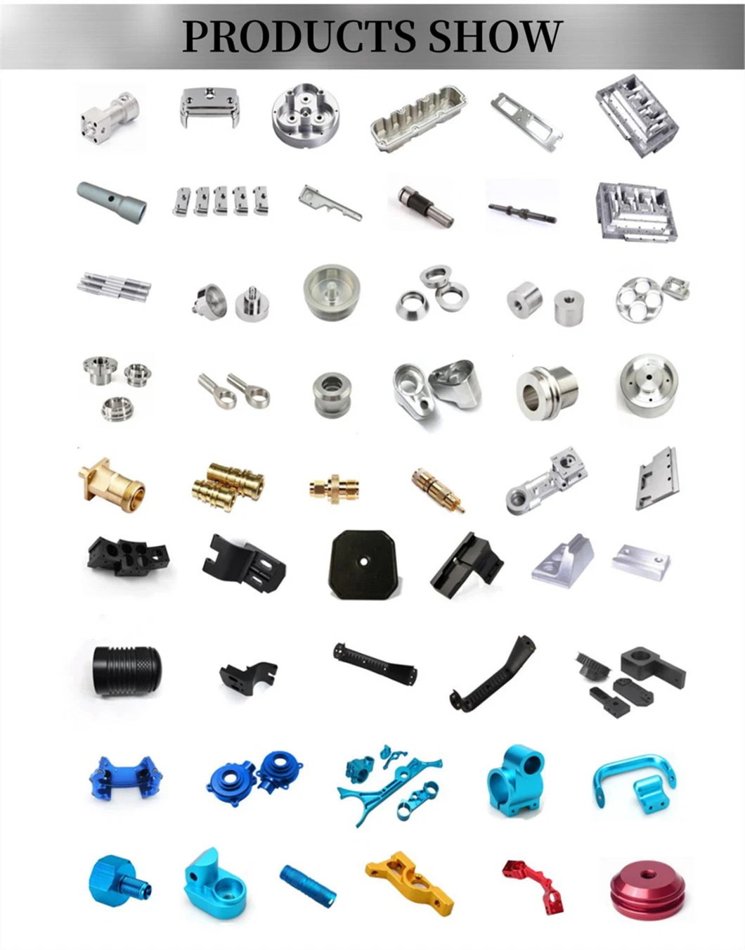 Manufactured Aluminum OEM CNC Metal High Precision Parts