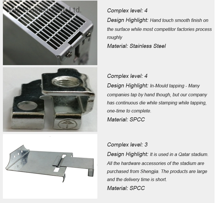 Carbon Steel Sheet Metal Stamping Bending Spare Parts