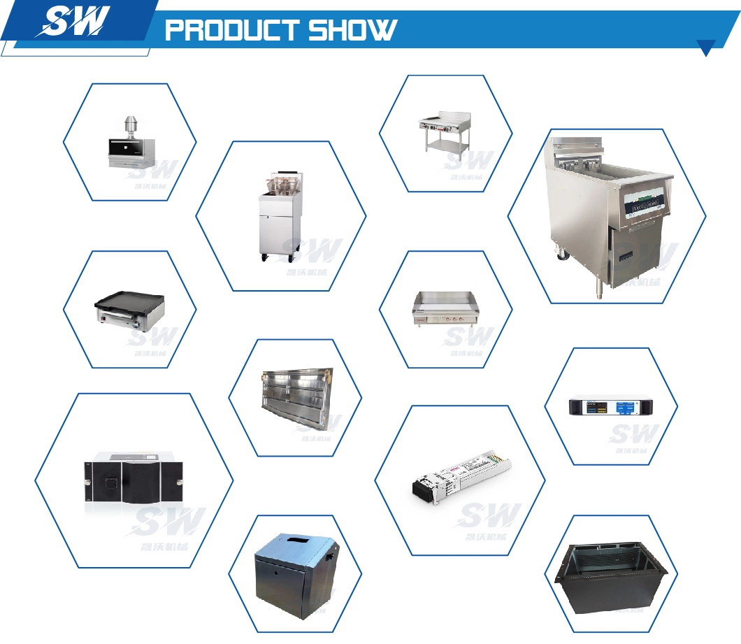 Galvanized Precision Pressed Sheet Metal Parts Fabrication Cabinet with Customized Process