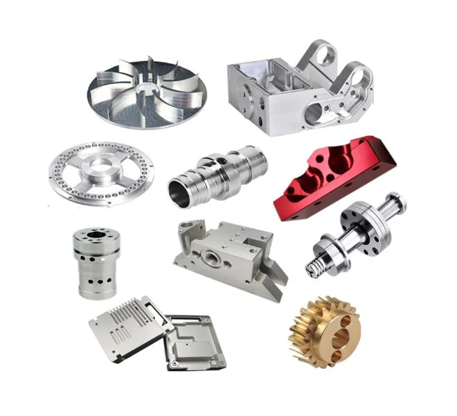 Custom High Precision CNC Machining Metal Aluminum 6061 Components Zinc Plating