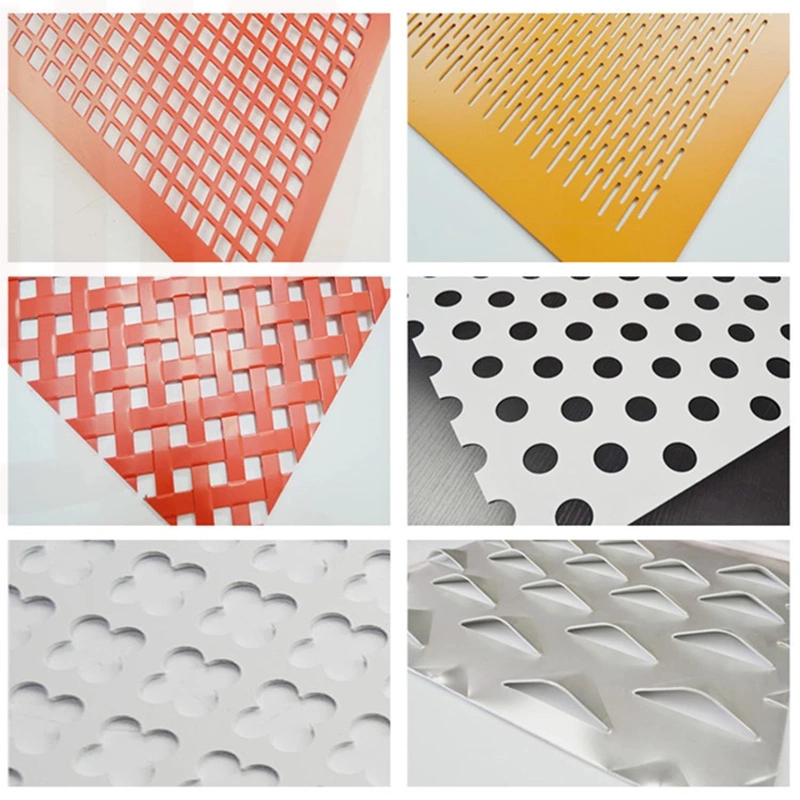 Stainless Steel Punched/Perforated Plate Metal Screen Sheet Panel by ISO Manufacture