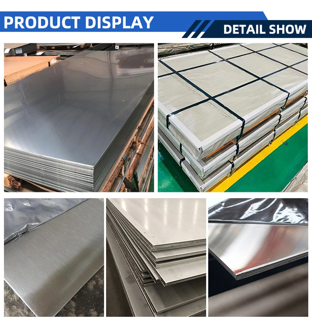 Manufactures 304L Mirror No. 1 No. 4 2304 Stainless Steel Plate Sheets