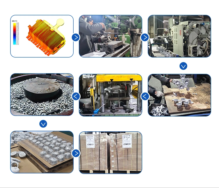 China Custom Injection Moulding Peek CNC Turning Center Sheet Metal Stamping Press Parts Kit Aluminum Die Casting Parts