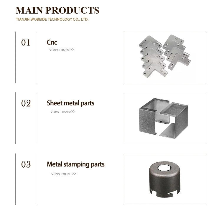 Precision Stamping Manufacturing Sheet Metal Customized Auto Parts