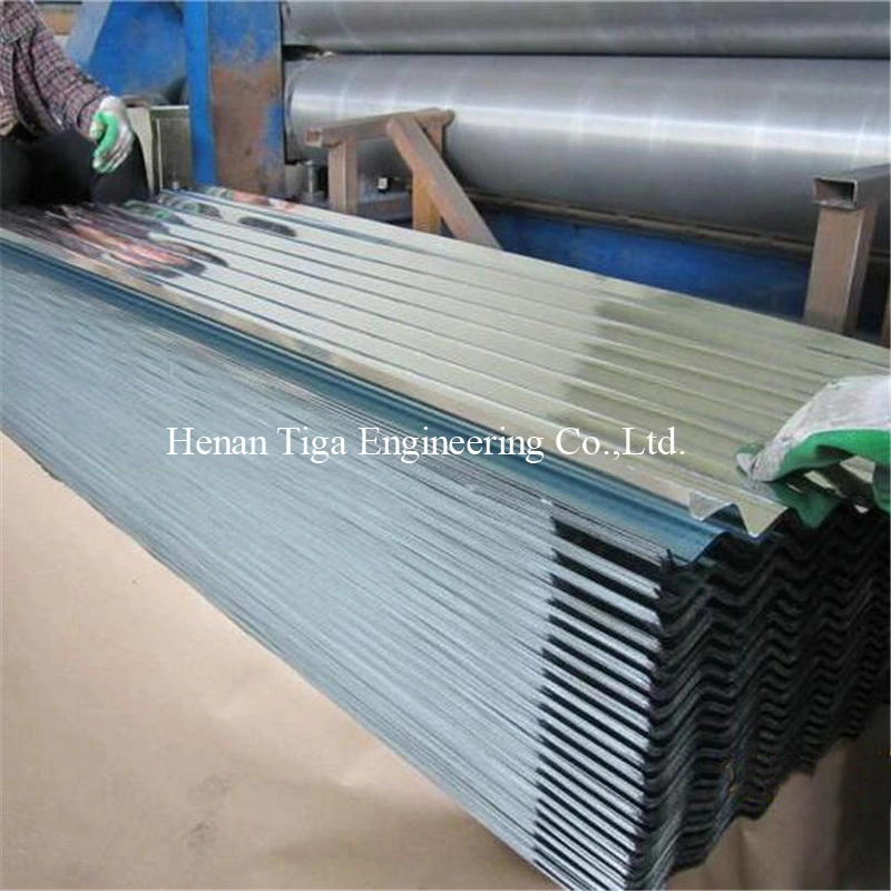 18 Gauge Corrugated Corrugation Galvanized Metal Roofing Sheet Panel