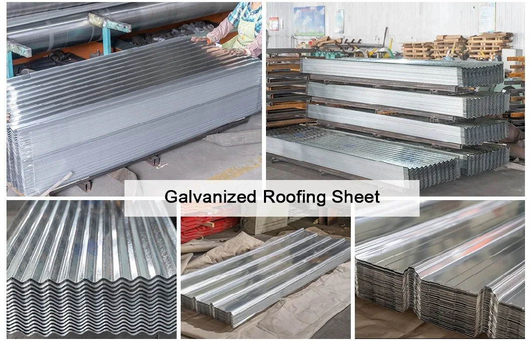 Galvanized Roof Sheet Corrugated Steel Sheet Gi Iron Roofing Sheet Aluminium Zinc Coated Galvanized Roofing Sheet Color Coated Corrugated Steel Sheet Metal