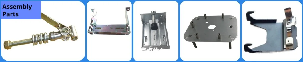 Hot DIP Galvanized Metal Sheet Progressive Customized Paddle Stamping Parts for Pipeline Connectors