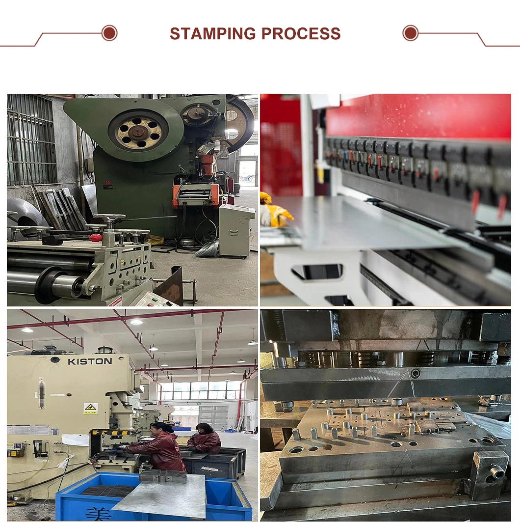 Custom High Precision Non-Standard Aluminium Stainless Steel Brass Hardware Sheet Metal Fabrication Automotive Stamping Parts