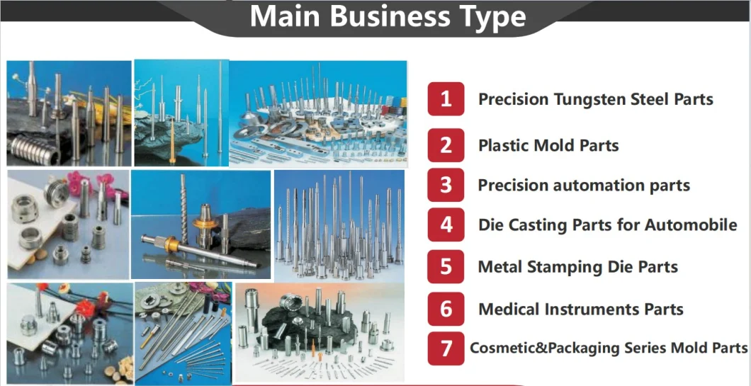 Custom Tungsten Carbide Components Cavities/Mold Inserts for Medical Molding