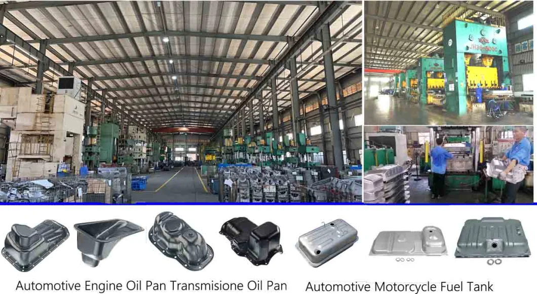 Auto Part Automatic Transmission Engine Oil Pan Metal Steel Sheet Stamping Part Welding Part Oil Pan