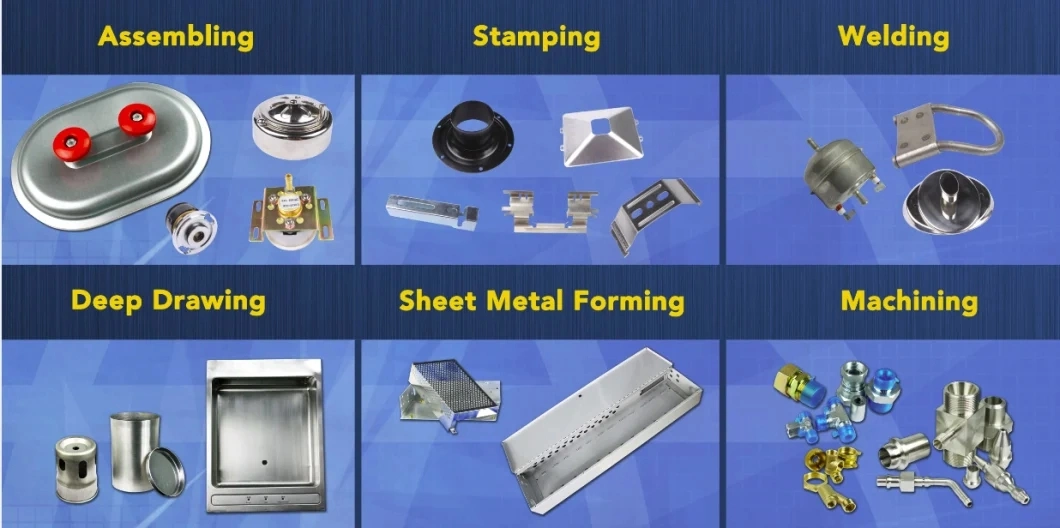 OEM ODM Szie and Shape Metal Steel Sheet Stamping Part Stainless Steel Holder for Production Assembly