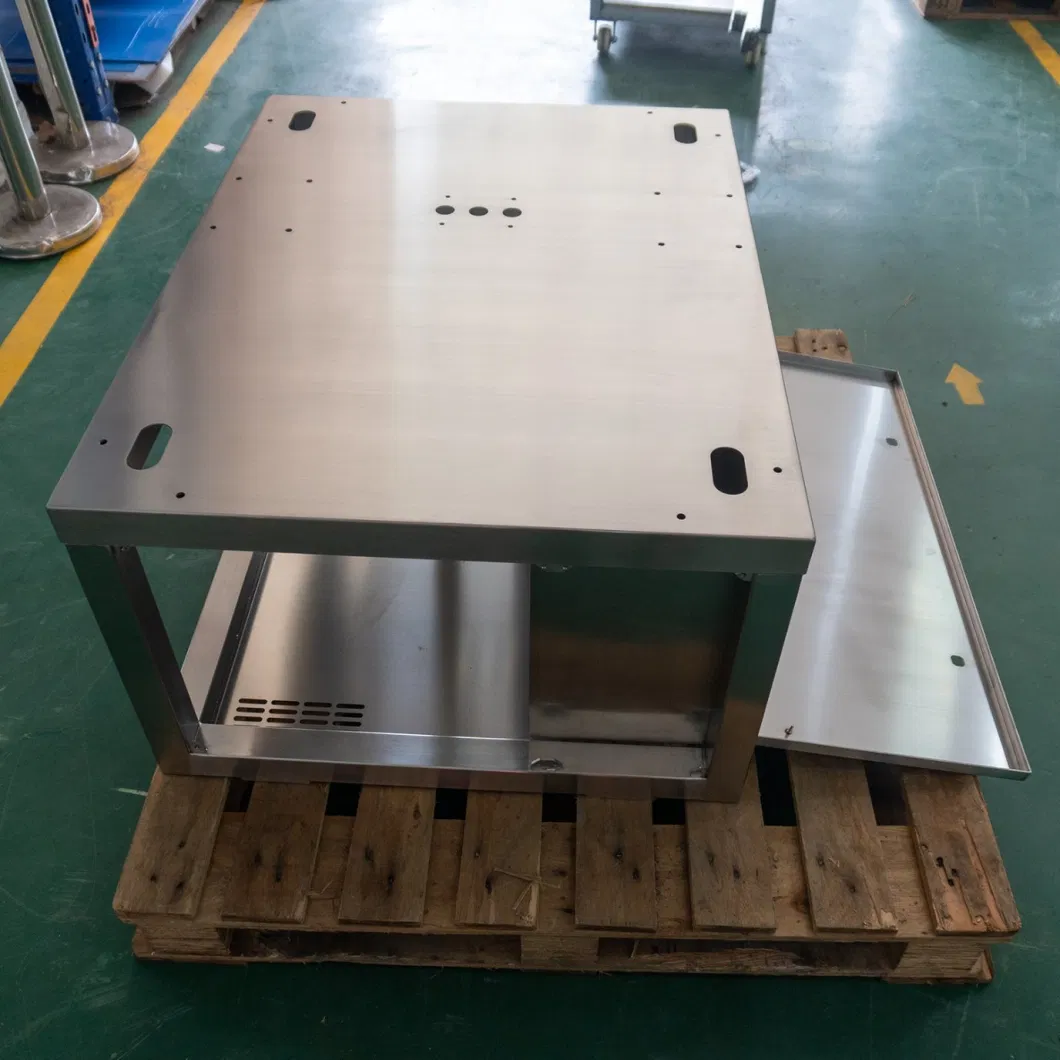 Galvanized Precision Pressed Sheet Metal Parts Fabrication Cabinet with Customized Process