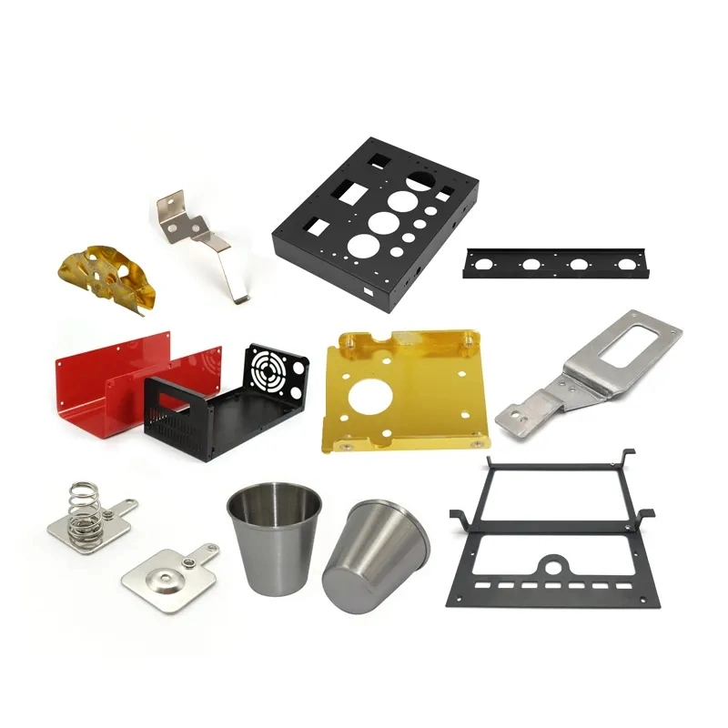 Custom Sheet Metal Parts Process OEM Stamped Steel Pressed Parts