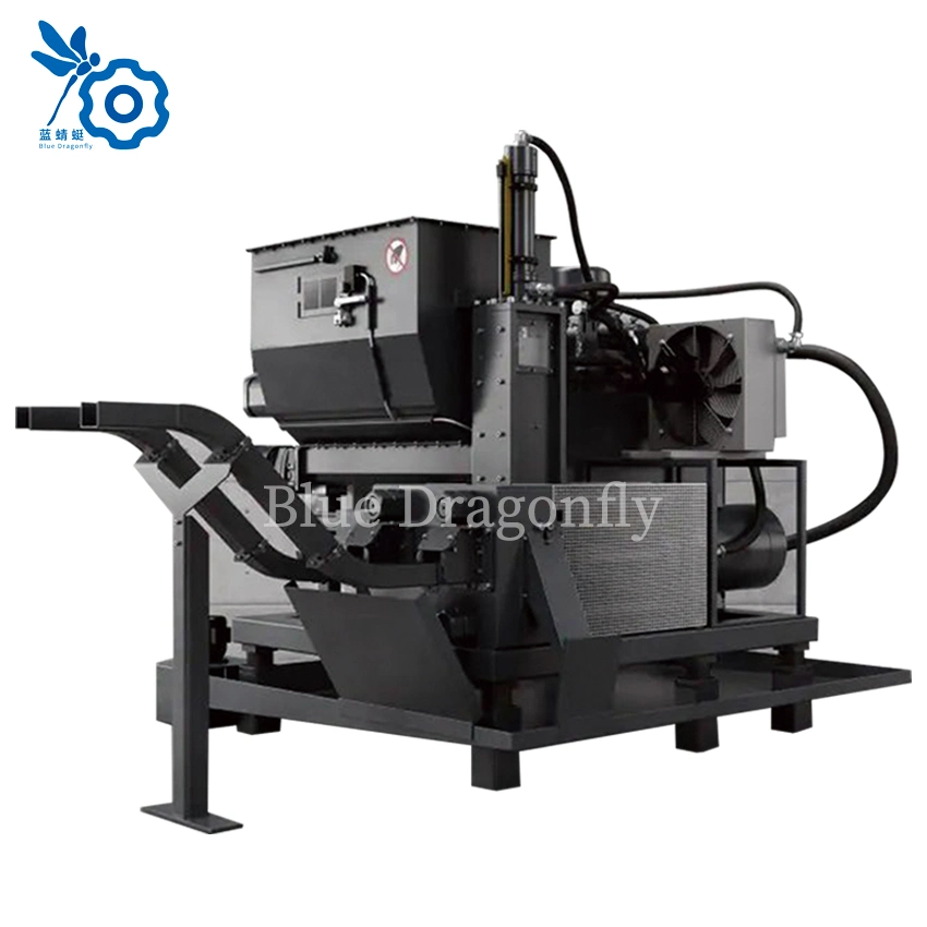 Hydraulic Metal Briquetting Machine, Vertical Scrap Aluminum Thin Iron Chip Sheets, Scraps, Steel Bar Aluminum Alloy Baling