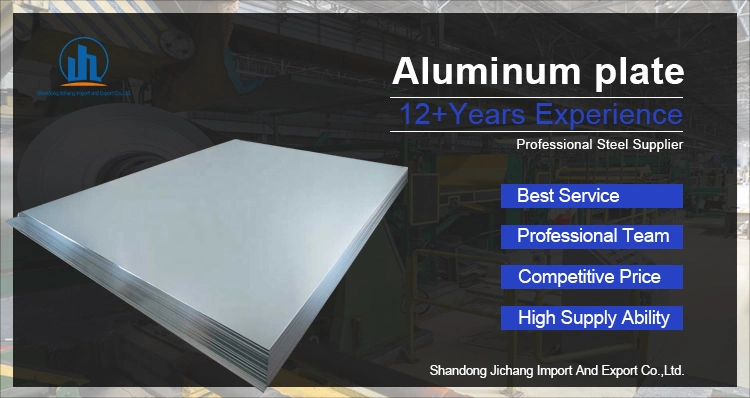 1000/3000/5000 Series Aluminum Plate Sheet Anti-Slip Plate Manufacture for Glass Wall