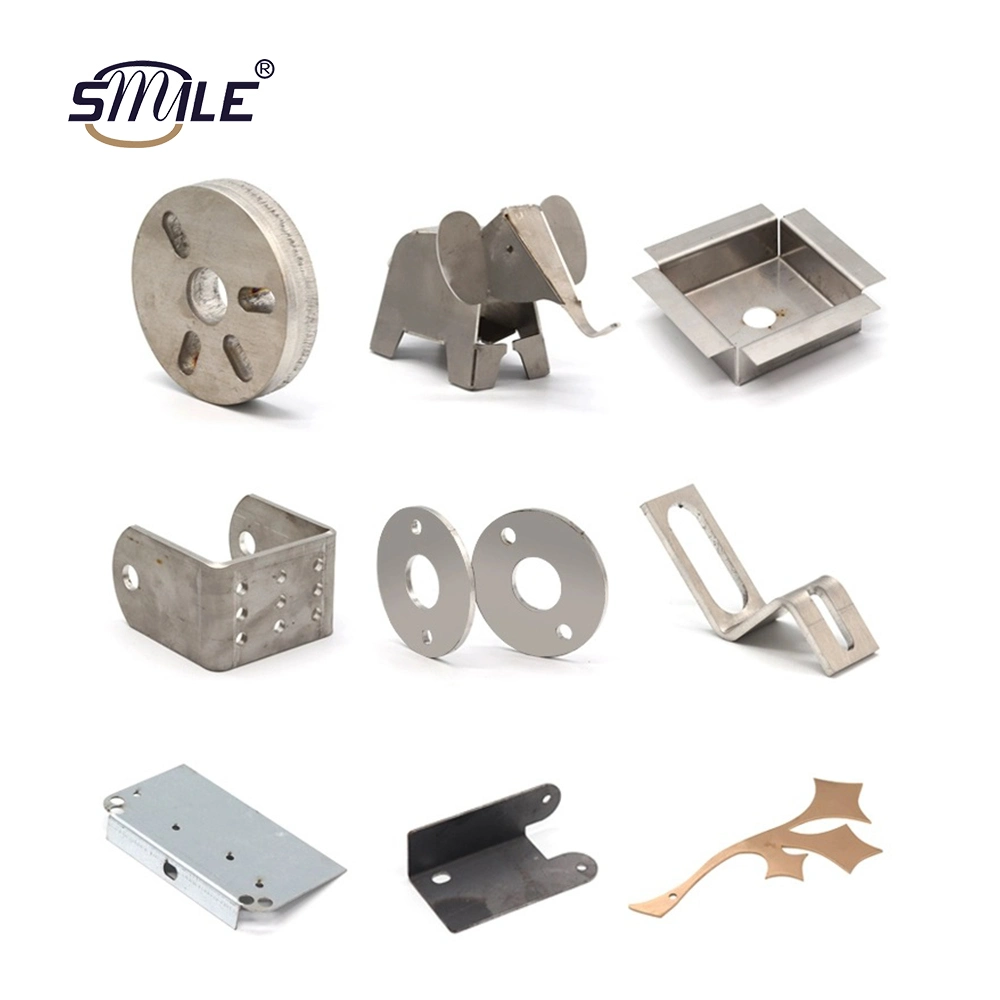 Chnsmile OEM Custom Stainless Steel Aluminum Laser Cut Services Stamping Forming Parts Sheet Metal Bending