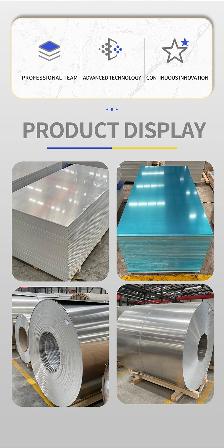 China Manufacture 6061/T651/5052/5083/5754/7075 T6 T4 Metal Aluminium/Aluminum Plate Prices for Sublimation/Corrugated/Chequered/Alloy/Anodized/Checkered