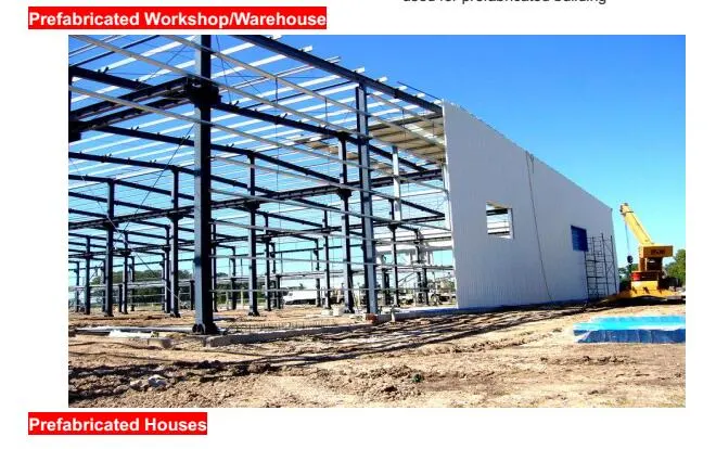 Turnkey Solution Portal Frame Steel Structure Project