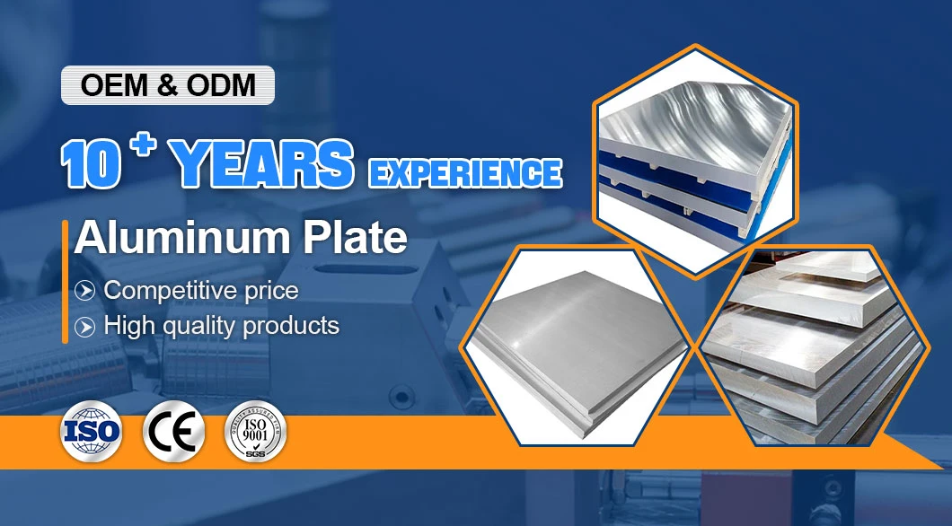 High Strength Aluminum Flat Plate China Manufacture 1000 Series ASTM Grade for Sale