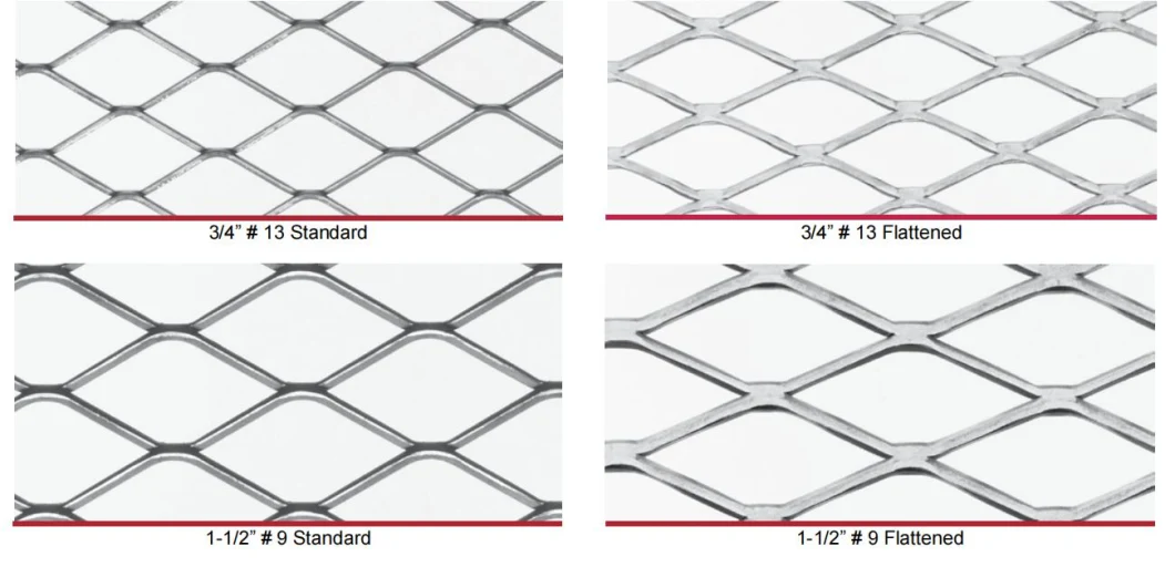 Galvanized, Aluminum/Mild Steel/Stainless Steel Mesh Expanded Metal Guardrail Nikel Hexagonal Expanded Metal for Scaffolding Expanded Metal Brick Mesh Plate