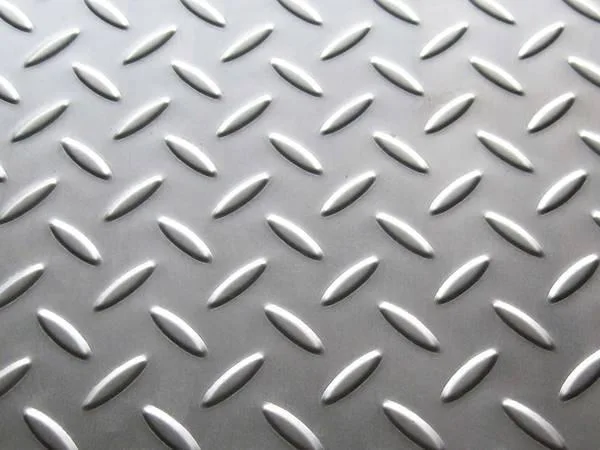 Manufactures 316 304 Thick Stainless Steel Plate Stainless Steel Sheet Checkered Decorative