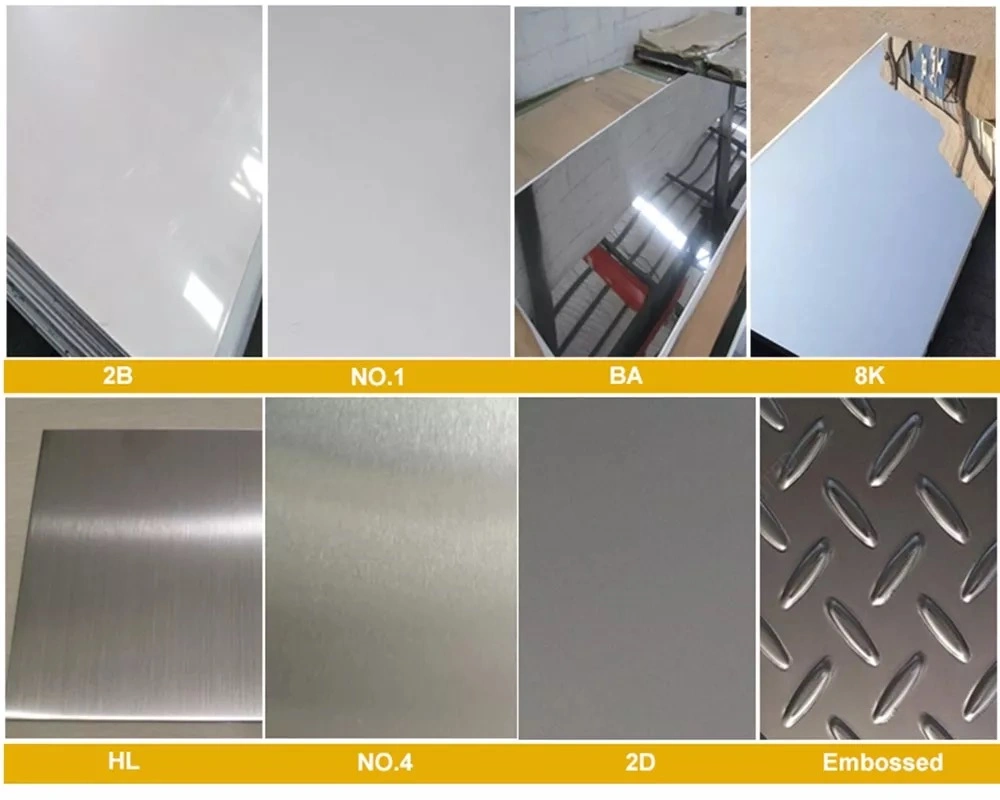 Chinese Manufacture of 3mm 7mm Ss 316 409 410 420j1 430 Ba Plate Stainless Steel Sheet Price for Sale