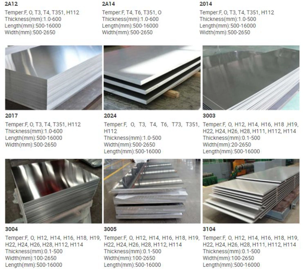 China Manufacture, Aluminium Alloy Plate, Al Alloy Profile, Embossed Aluminum Plate Price