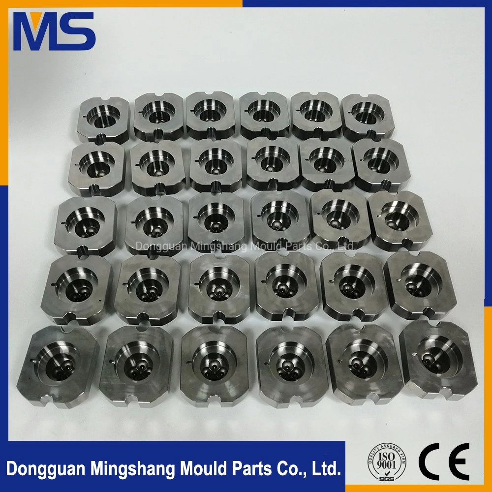 Plastic Mould Parts Mold Core Inserts Mold Core Parts Molding Components +/-0.01mm Tolerance