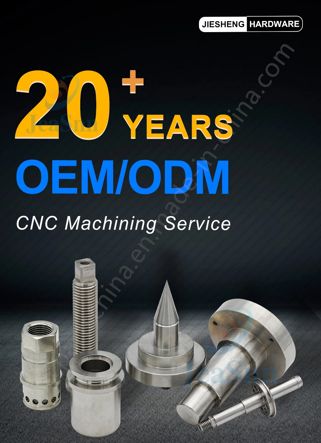 China Custom Precision Brass Aluminum Small Mechanical Metal Turning CNC Machining Parts