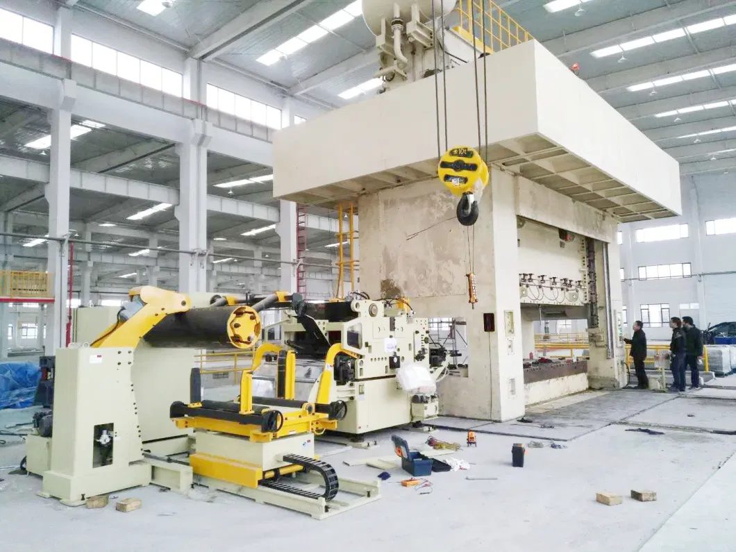 Automatic Steel Coil 3 in 1 Uncoiler Nc Servo Decoiler Straightener Feeder for Punched and Pressed Parts in The Automotive Industry&#160;