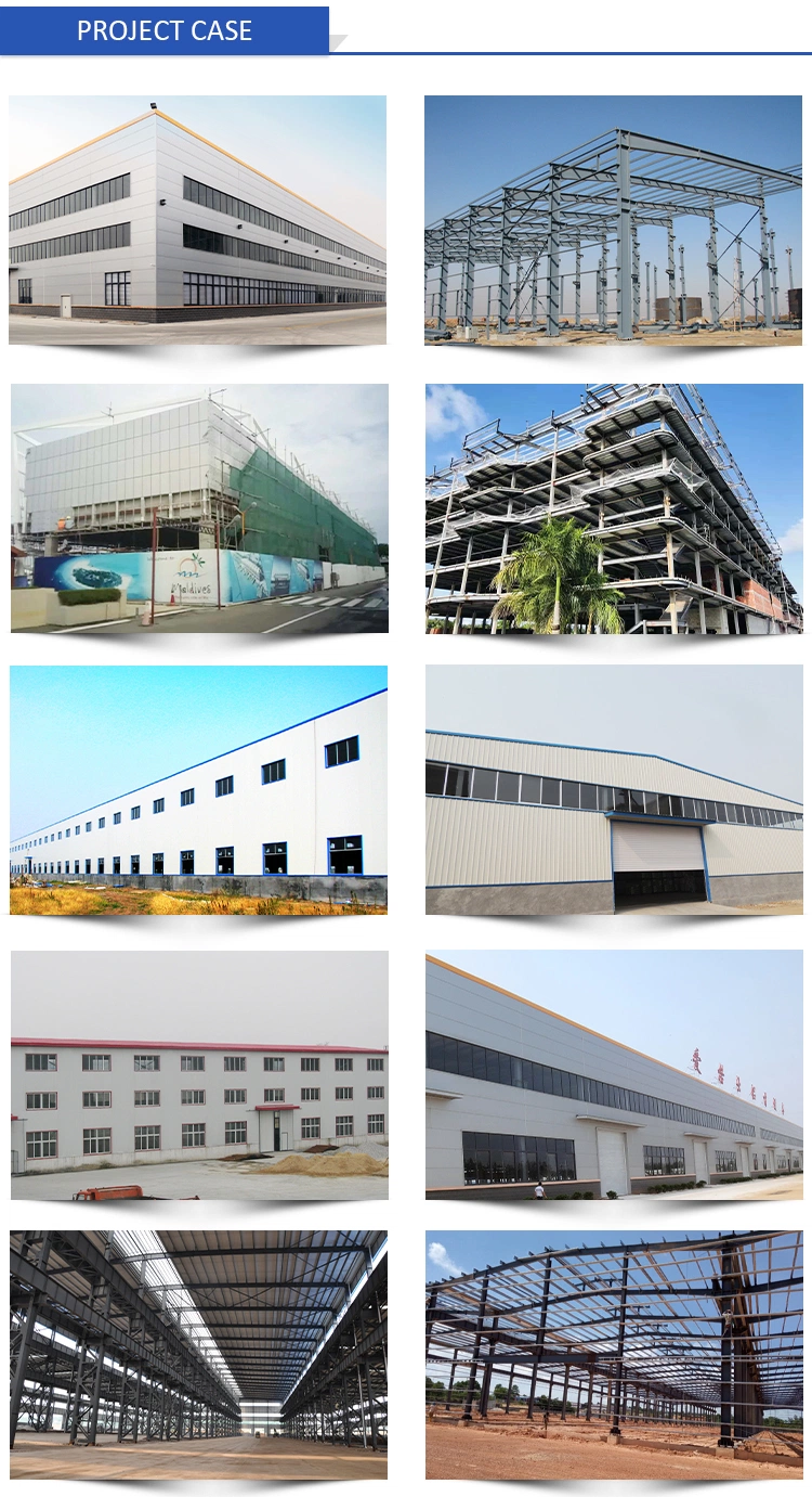 China Steel Structure Building Prefabricated Metal Construction Projects