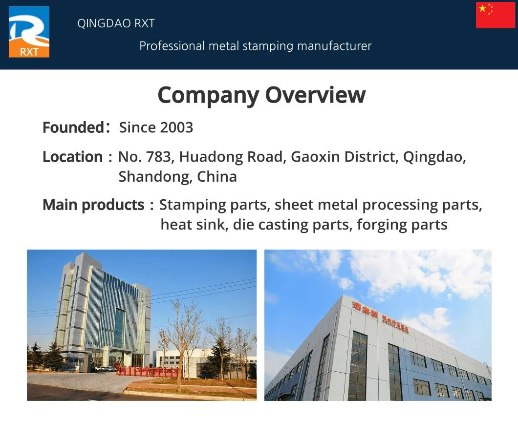 Chinese Manufacturer Metal Stamping Metal Parts Customization