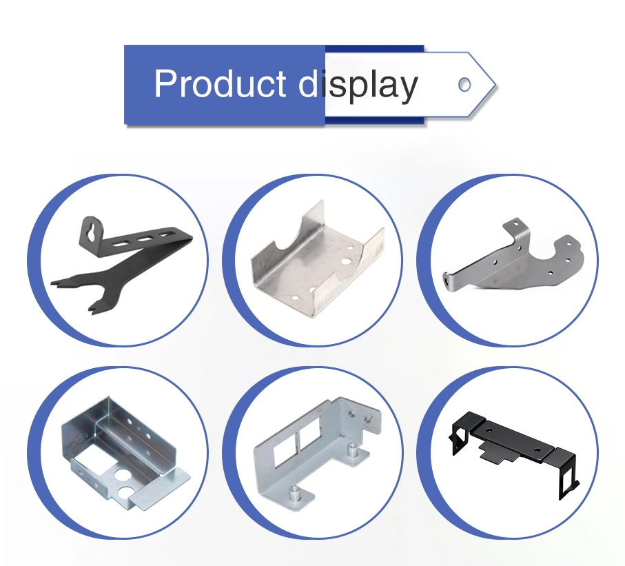 High Precision Metal Stamping Steel Sheet Metal Fabrication Bending Part with Holes