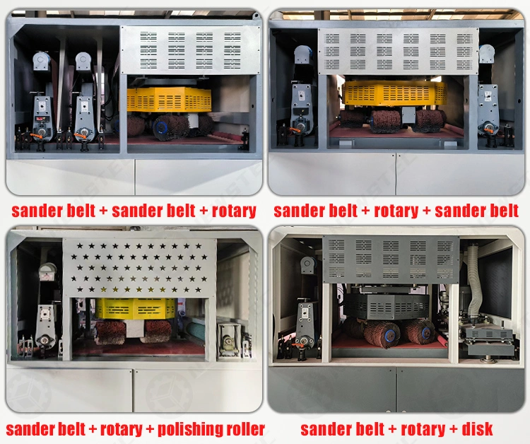 Newstec Hot Sale Industry Laser Cutting Stamping Parts Metal Sheet Deburring Machine Grinding Machine of Metal Sheets