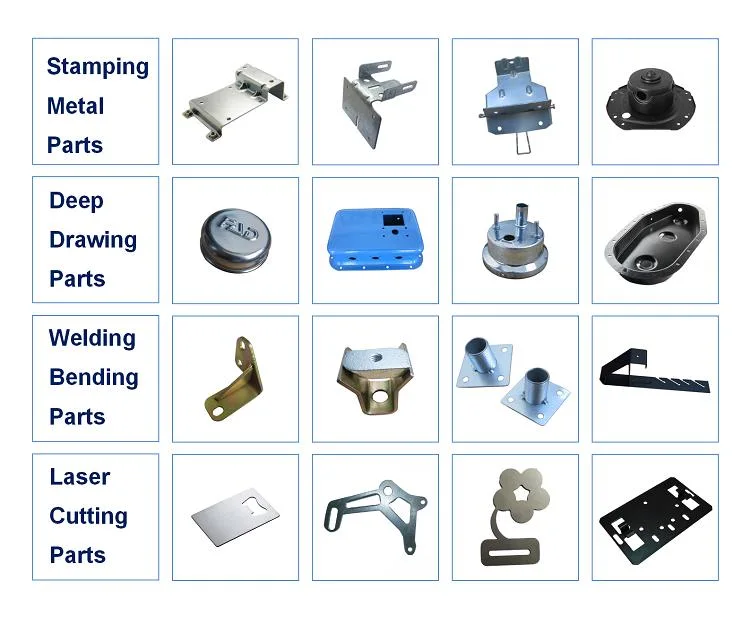 Custom Manufacturing Welding Parts Stamping Products Stainless Laser Cutting Parts Sheet Metal Fabrication