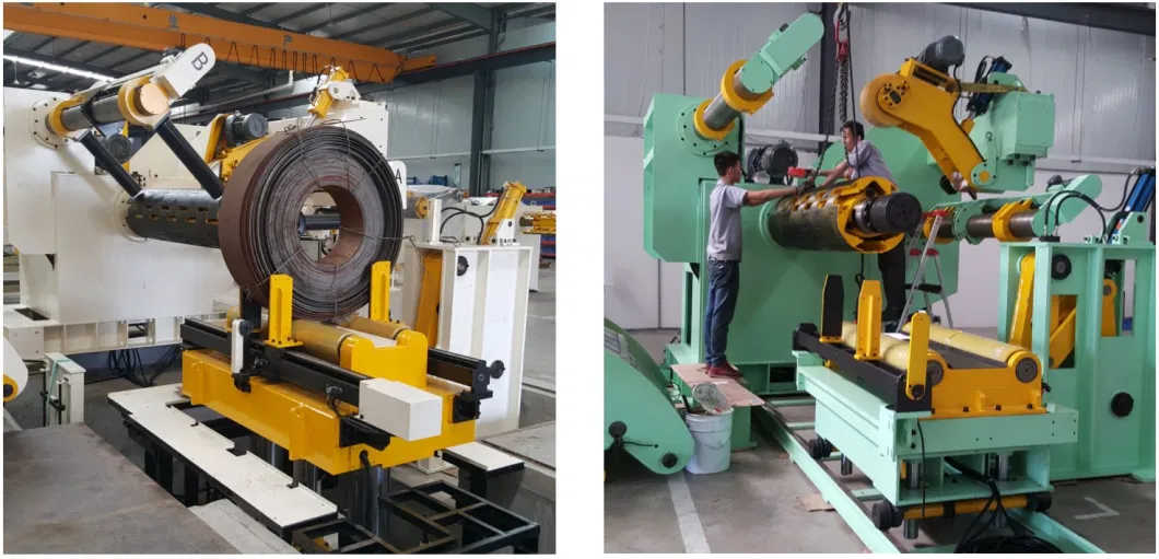 Automatic Steel Coil 3 in 1 Uncoiler Nc Servo Decoiler Straightener Feeder for Punched and Pressed Parts in The Automotive Industry&#160;