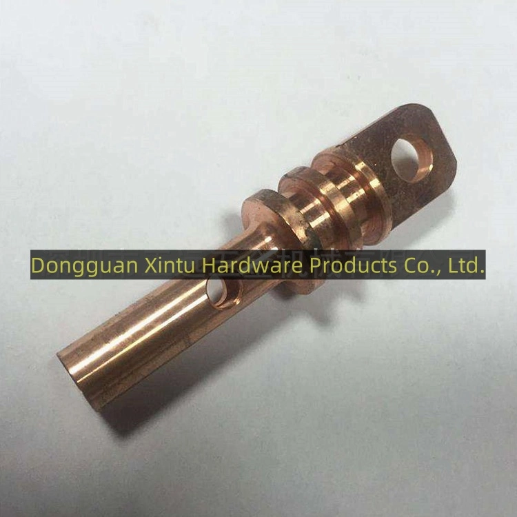 CNC Lathe Stainless Steel Shaft Brass Hardware High Precision Mechanical Parts