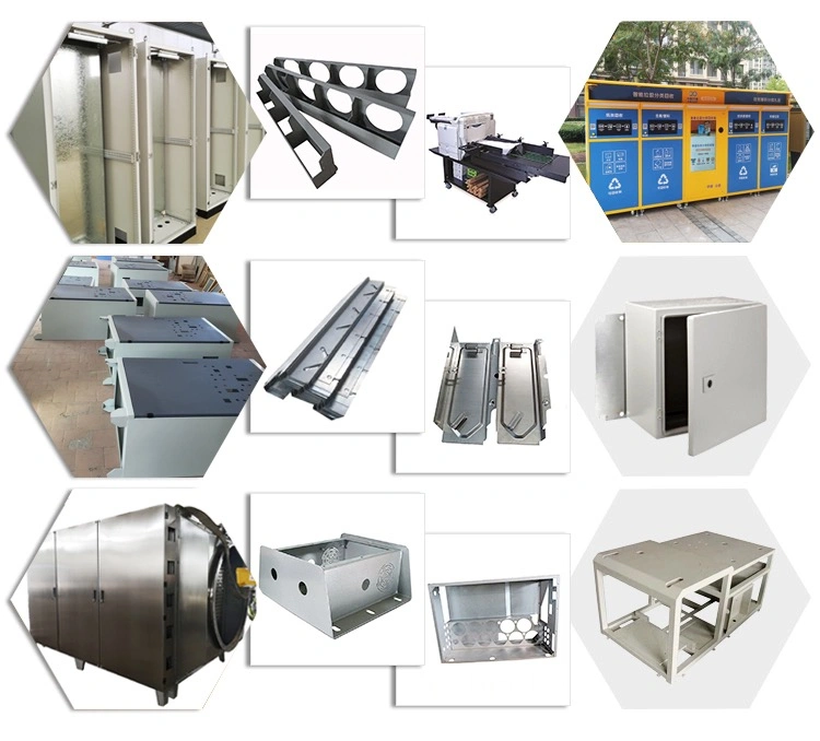Shaped Equipment Sheet Metal Processing Parts Chassis Cabinet Precision Bending Welding Network Cabinet Metal Outer Shell Sheet Metal Parts