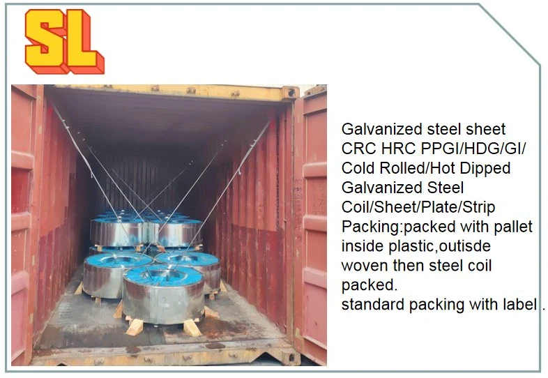 Zinc Iron Steel, Cold Rolled/Hot Dipped Galvanized Steel Coil/Sheet/Plate/Strip Metal Stamping