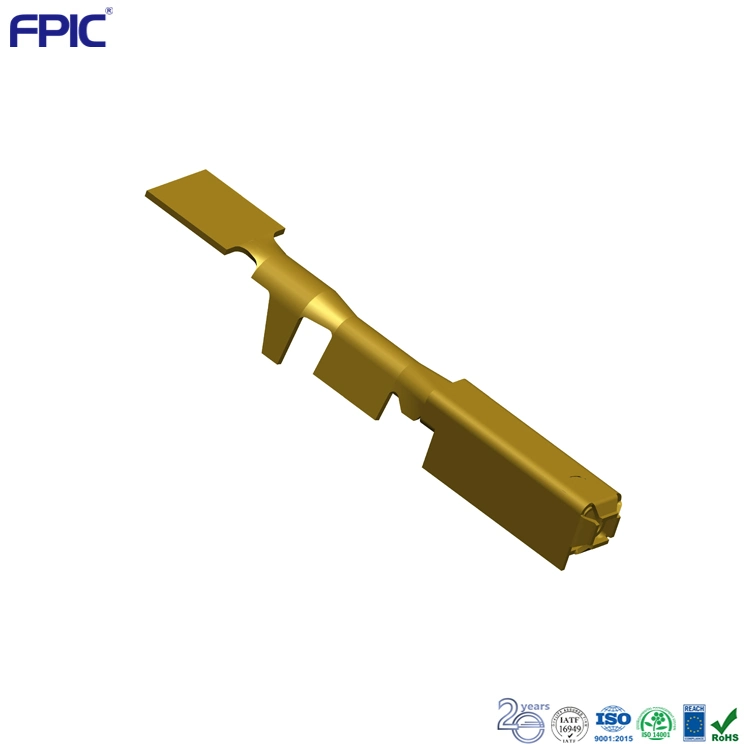 Precise Sheet Metal Spare Parts Stamping Forming Copper Electronic Terminal Metal Parts