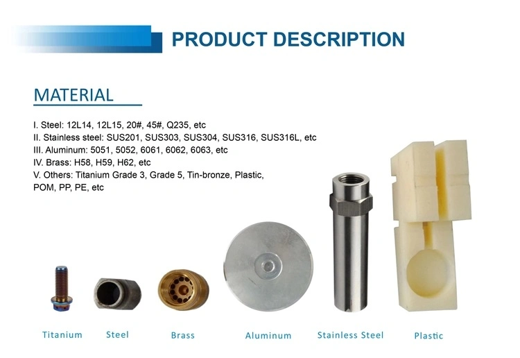 Custom Small Precision Stainless Steel Metal CNC Automatic Lathe Machining Machined Parts