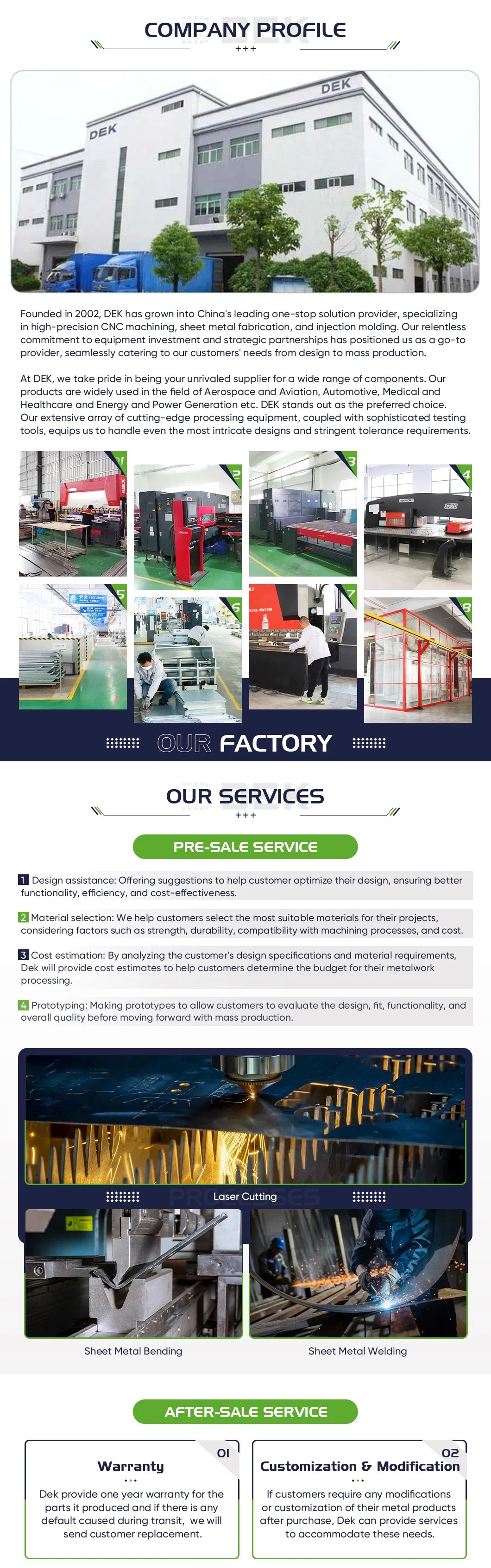 Precise Process Custom Metal Works Services OEM Sheet Metal Fabricator